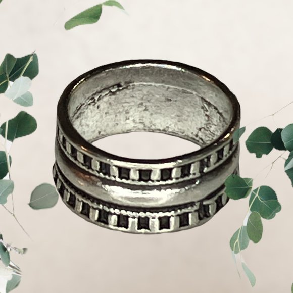 6 Pc/set Bohemian Rings Unisex American Native Influence Primitive Ring Set NEW - Picture 7 of 12